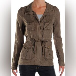 Lightweight Military Style Cargo Jacket—Maison Jules